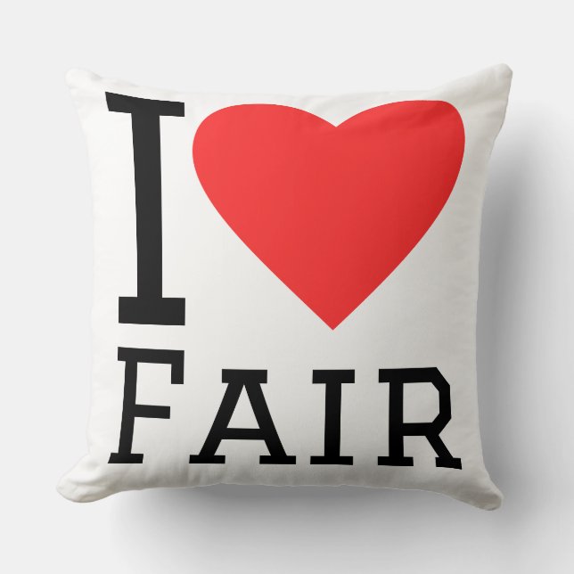 I love fair cushion (Front)