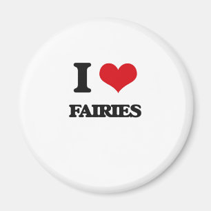 I love Fairies Magnet