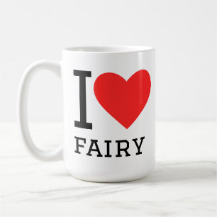 I love fairy coffee mug