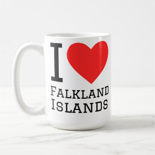 I love Falkland Islands Coffee Mug