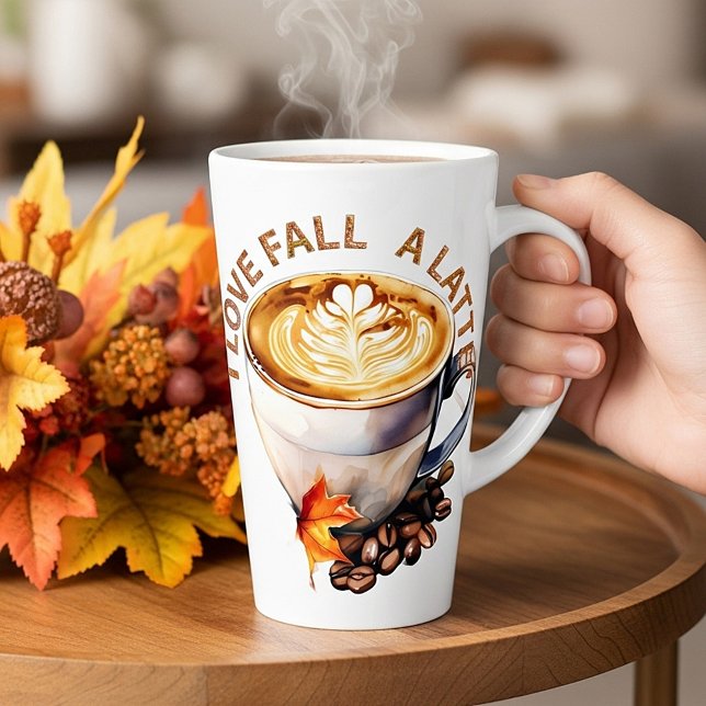 I love Fall A Latte' Latte Mug (Creator Uploaded)