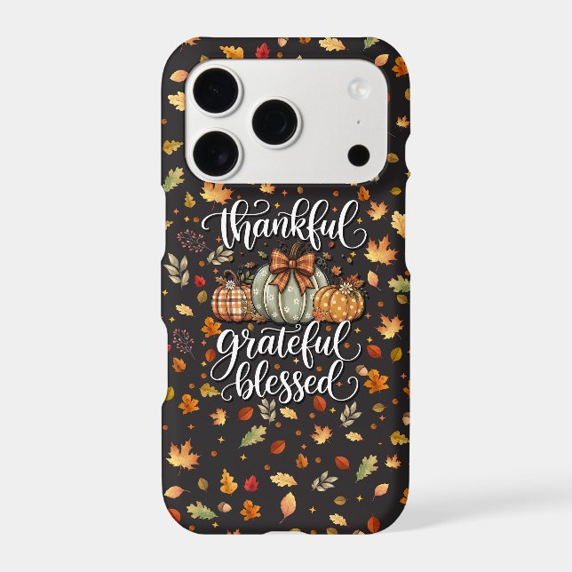 I Love Fall Autumn Cosy Leaf Pattern Tough (Back)