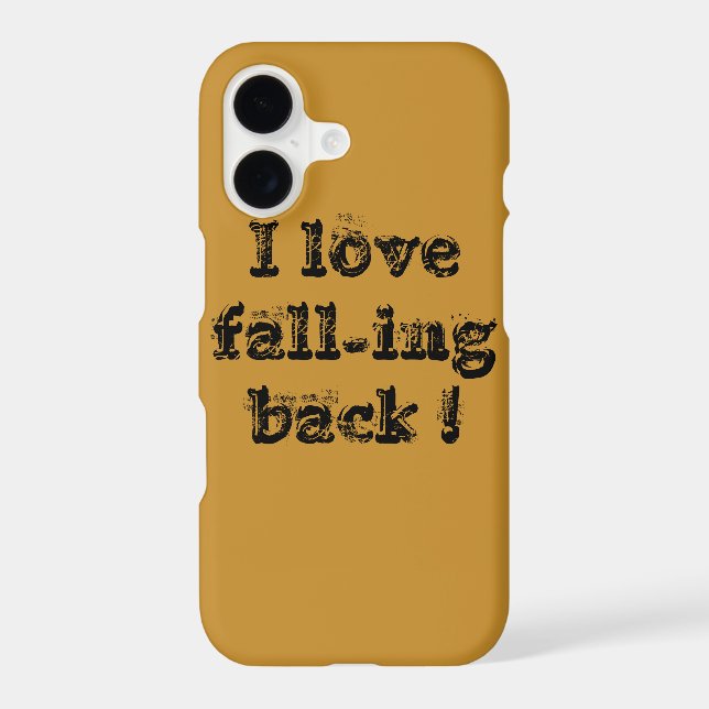 I love fall-ing back (Back)