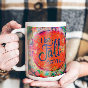 “I Love Fall” Inspirivity Coffee Mug