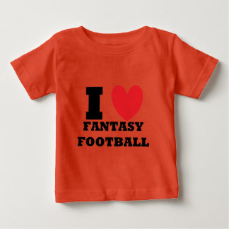 I Love Fantasy Football Baby T-Shirt
