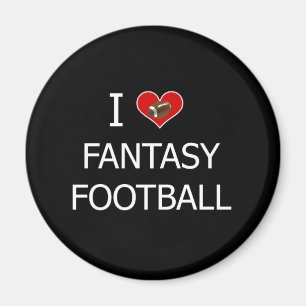I Love Fantasy Football Magnet