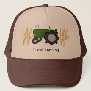 I Love Farming Trucker Hat