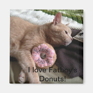 I Love Fatboy's Doughnuts Magnet