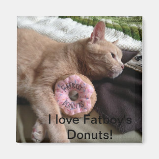 I Love Fatboy's Doughnuts Magnet