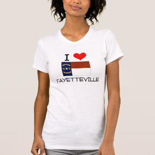 I Love Fayetteville North Carolina T-Shirt
