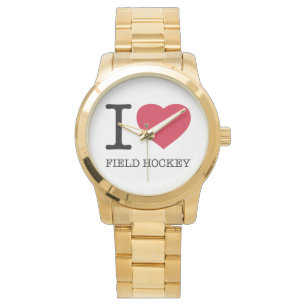 I LOVE FIELD HOCKEY WATCH