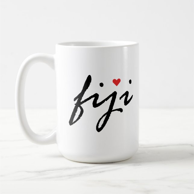 I love Fiji Coffee Mug (Left)