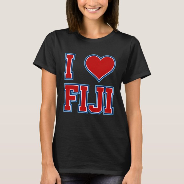 I Love Fiji T-Shirt (Front)