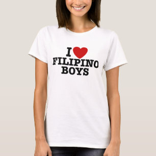 I Love Filipino Boys T-Shirt