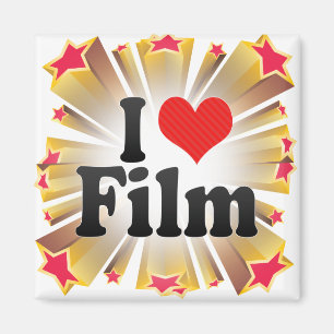 I Love Film Magnet