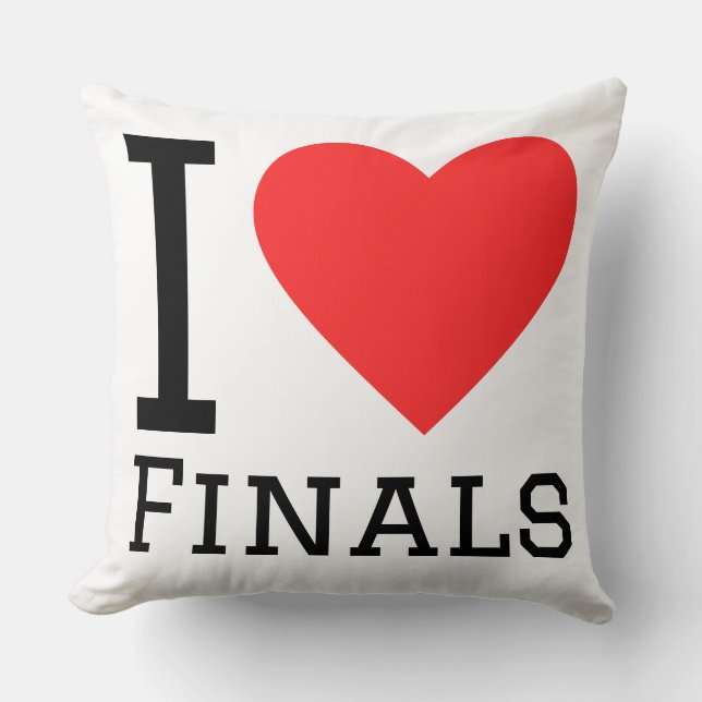 I love finals cushion (Front)