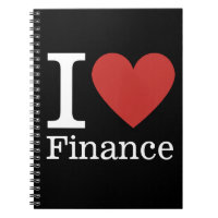 I ❤️ Love Finance - Finance Department NOTEBOOK