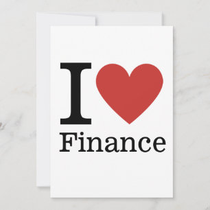 I ❤️ Love Finance Invitation