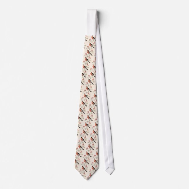 I love finches tie (Front)