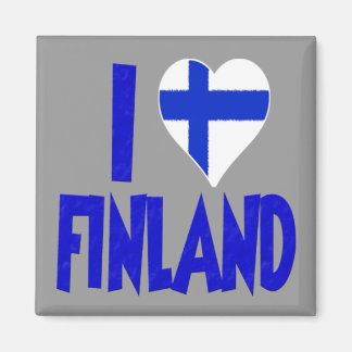 I Love Finland Magnet