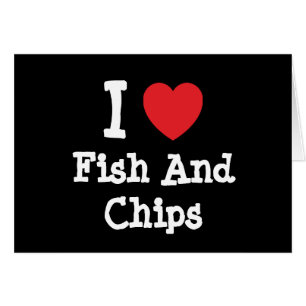 I love Fish And Chips heart T-Shirt