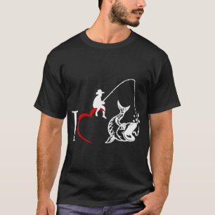I love fishing - anglers T-Shirt
