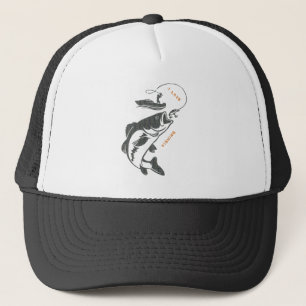 I love fishing trucker hat