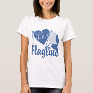 I Love Flagline T-Shirt