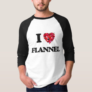 I Love Flannel T-Shirt