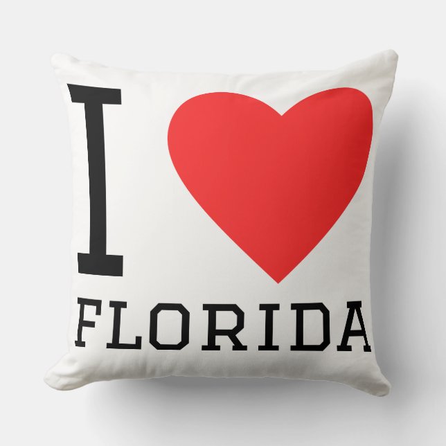 I love florida  cushion (Front)