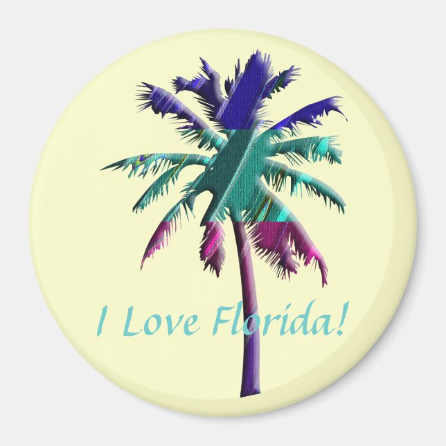 I Love Florida! Magnet (Front)