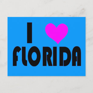 I Love Florida postcard