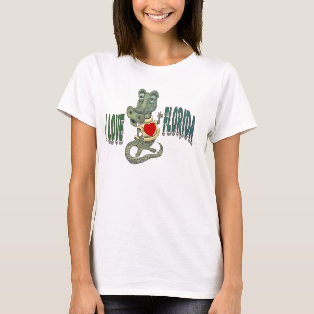I Love Florida T-Shirt (Front)