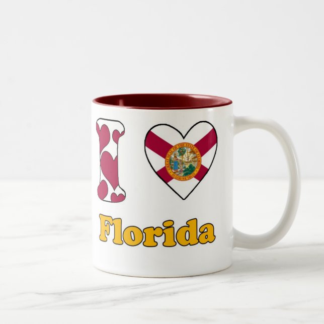 I love Florida Two-Tone Coffee Mug (Right)