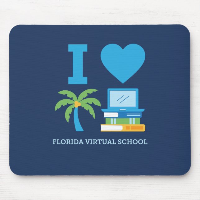 I Love FLVS Mousepad (Front)