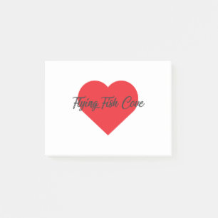 I Love Flying Fish Cove - Christmas Island Post-it Notes
