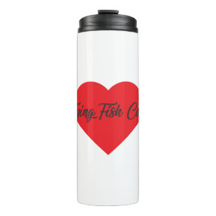 I Love Flying Fish Cove - Christmas Island Thermal Tumbler