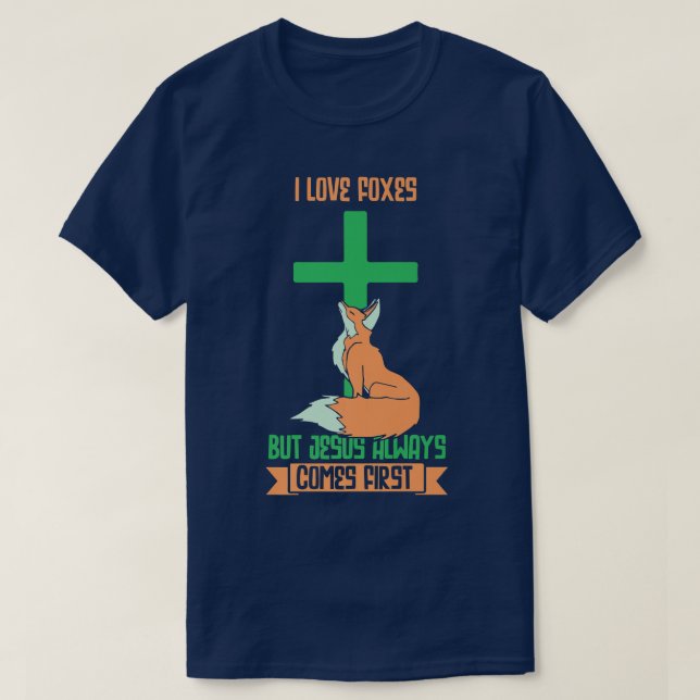 I love foes but jesusChristian Christ Fo Premium  T-Shirt (Design Front)