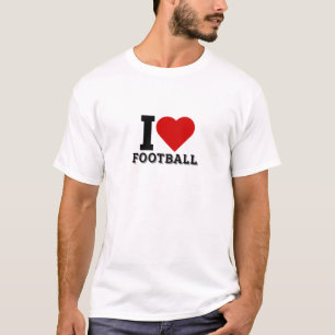 I love football - football lover T-Shirt