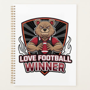 I love football  planner