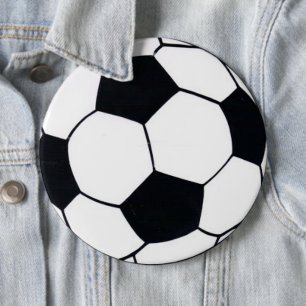 I Love Football (Soccer) Heart of the Game: I Love 6 Cm Round Badge