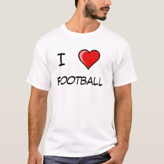 I love Football T-Shirt