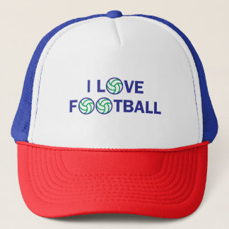 I love football trucker hat