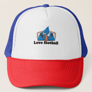 I love football trucker hat