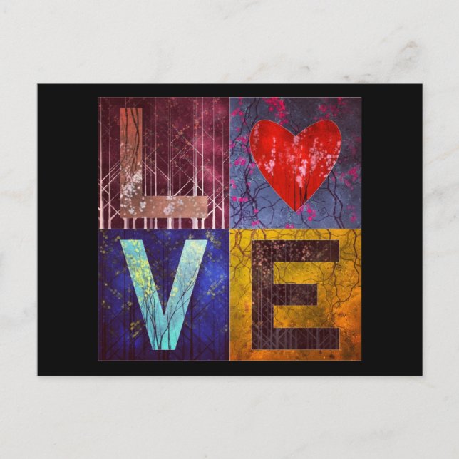 I Love Forests! Postcard (Front)