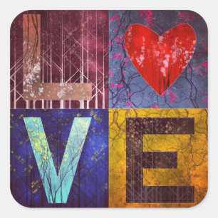 I Love Forests! Stickers