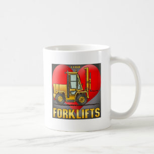 I Love Forklift Trucks Coffee Mug