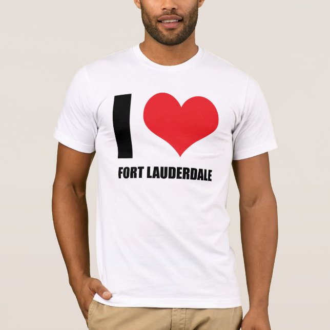 I love Fort Lauderdale T-Shirt (Front)