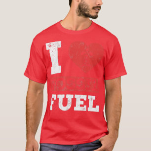 I Love Fossil Fuels Fossil Dinosaur Science T-Shirt