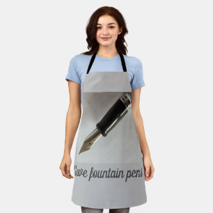 I Love Fountain Pens Apron